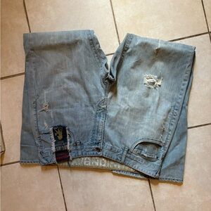 UNIONBAY Vintage Distressed Jeans